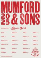 Mumford & Sons Amsterdam 17 nov tickets, Twee personen, November