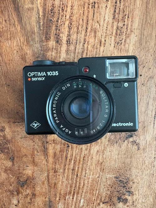 Vintage Optima 1035 Sensor camera (opknappertje), Audio, Tv en Foto, Fotocamera's Analoog, Gebruikt, Compact, Overige Merken, Verzenden