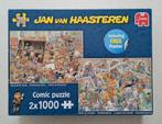 Jan van Haasteren 2x1000 stukjes, Hobby en Vrije tijd, Denksport en Puzzels, Ophalen of Verzenden, Zo goed als nieuw