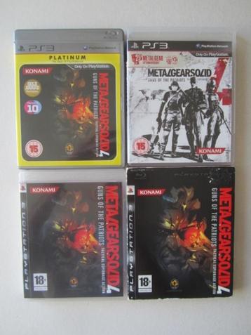 PS3 * Metal Gear Solid 4 * Playstation 3