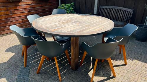6 stuks tuinstoelen kuipstoelen van Wehkamp “Own”, Tuin en Terras, Tuinstoelen, Zo goed als nieuw, Kunststof, Ophalen