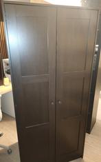 IKEA Rakkestad kast zwart, Huis en Inrichting, Kasten | Kledingkasten, Ophalen, Gebruikt, Met hangruimte, 50 tot 100 cm