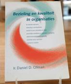 Bezieling en kwaliteit in organisaties, Ophalen of Verzenden, Nieuw, Ir. Daniel D. Ofman