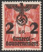 Generalgouvernement 1940 17 Poolse zegel 2gr op 5gr, Ongebru, Postzegels en Munten, Ophalen of Verzenden, Overige periodes, Postfris