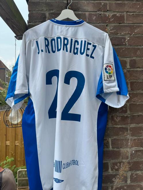Matchworn Malaga shirt Juan Rodriguez, Verzamelen, Sportartikelen en Voetbal, Zo goed als nieuw, Shirt, Buitenlandse clubs, Ophalen of Verzenden