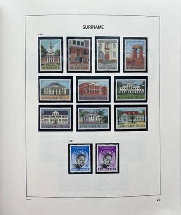 Verzameling SURINAME in DAVO 1873 - 1977 (deel 2) beschikbaar voor biedingen