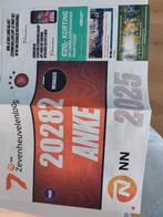 Startbewijs 15 km 7 heuvelenloop incl medaille, Ophalen, Nieuw