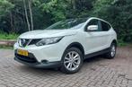 Nissan Qashqai 1.2 Connect Edition 2014 Wit, Auto's, Nissan, Stof, Zwart, 4 cilinders, Wit