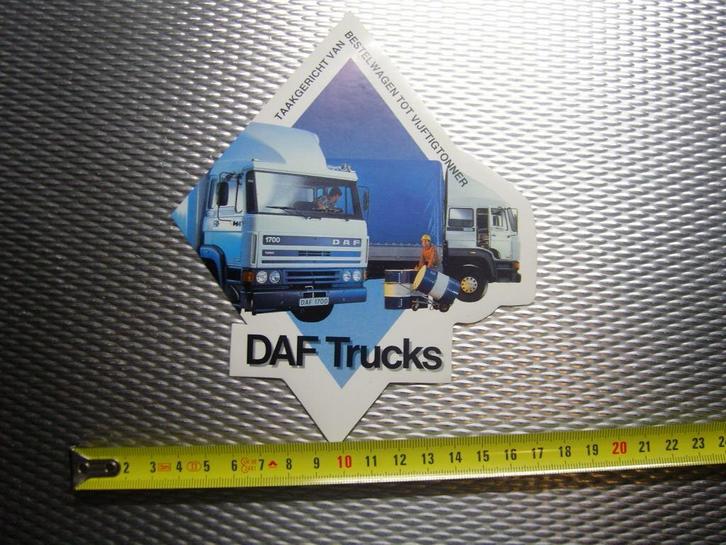 sticker EHV DAF Trucks  DAF 1700, Verzamelen, Stickers, Zo goed als nieuw, Bedrijf of Vereniging, Ophalen