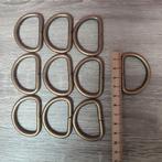 10xZware kwaliteit D-ring 4cm, Ophalen of Verzenden, Nieuw