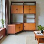 Vintage modulair wandmeubel | wandkast | Simpla lux |, Ophalen, 200 cm of meer, 75 cm of meer, 150 tot 200 cm