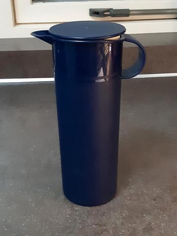Tupperware sap / schenk kan rond 1 ltr blauw beschikbaar voor biedingen