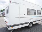 Dethleffs C'Joy 420 QSH Dakluifel/Voortent/Fietsd, Caravans en Kamperen, Caravans, Schokbreker, Overige typen, Bedrijf, Treinzit