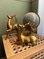 Twee herten beelden 20 cm, Ophalen, Dier