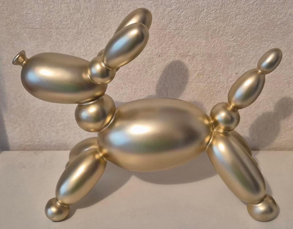 Goudkleurige Balloon Dog, Ophalen, Zo goed als nieuw, Dier