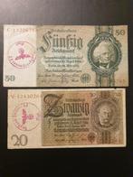 70 Reichsmark Duitsland 1933 jaar set, Postzegels en Munten, Bankbiljetten | Europa | Niet-Eurobiljetten, Setje, Duitsland, Ophalen of Verzenden