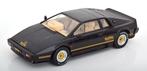 Lotus Esprit Turbo 1981 Zwart/Goud 1-18 KK-Scale (Metaal), Nieuw, Overige merken, Ophalen of Verzenden, Auto