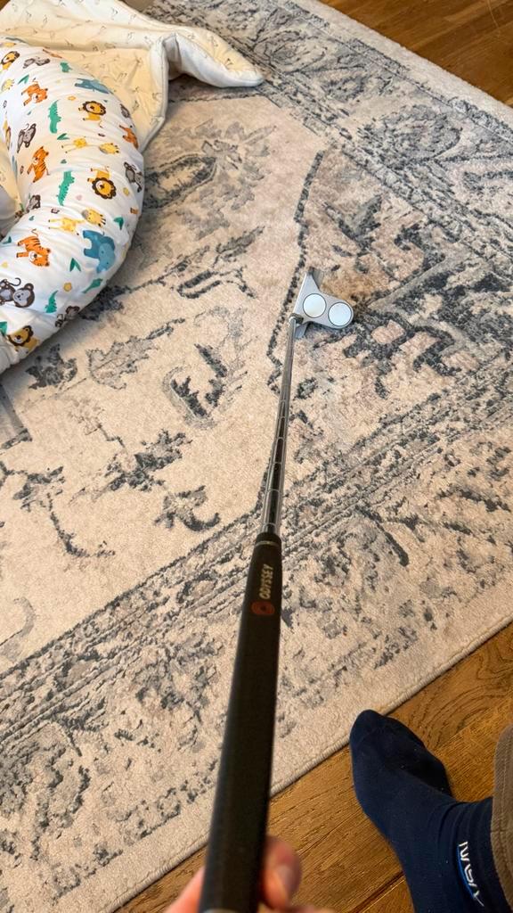 Odyssey White Hot 2 Ball Blade Putter, Sport en Fitness, Golf, Gebruikt, Club, Overige merken, Ophalen of Verzenden