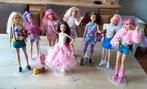 8 Barbies met hondjes Mattel, Ophalen of Verzenden, Gebruikt, Barbie