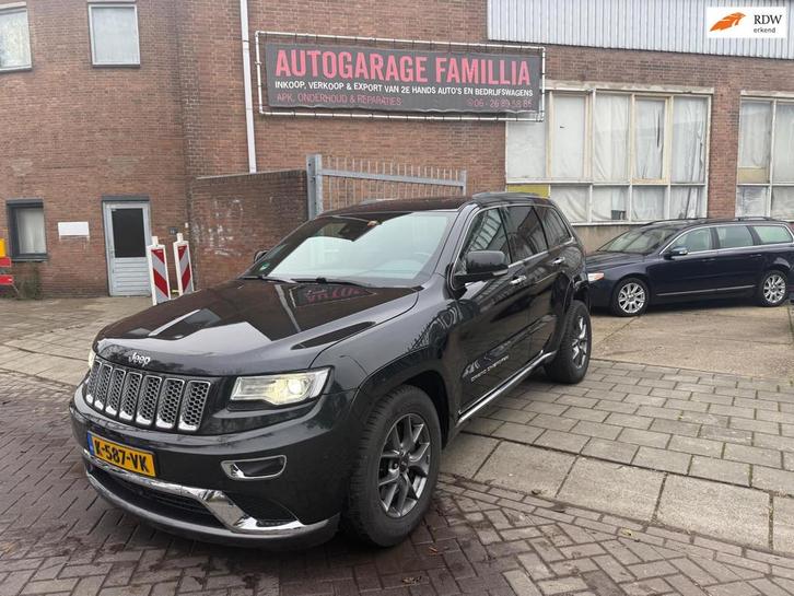 Jeep Grand Cherokee 3.0 CRD Summit Panorama/Xenon/Leer…, Auto's, Jeep, Bedrijf, Te koop, Grand Cherokee, 4x4, ABS, Achteruitrijcamera