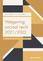 Wettenbundel Wetgeving Sociaal recht 2021/2022, Boeken, Studieboeken en Cursussen, Boomjuridisch, Zo goed als nieuw, Alpha, HBO