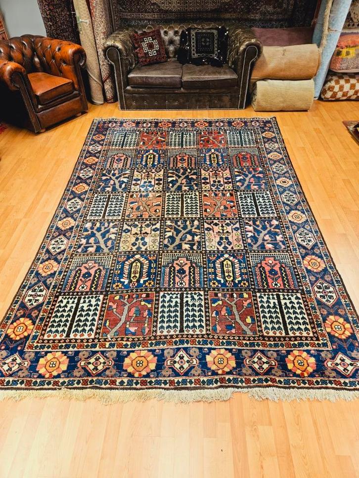 OPRUIMACTIE! Perzisch Handgeknoopt Bakhtiar Tapijt., Huis en Inrichting, Stoffering | Tapijten en Kleden, Zo goed als nieuw, 200 cm of meer