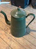 Grote emaille koffie kan, Ophalen of Verzenden