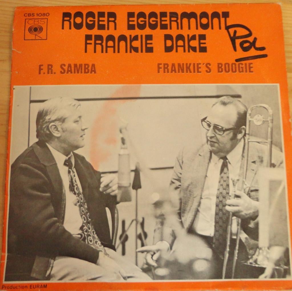 Roger Eggermont & Frankie Dake > F.R. Samba, Gebruikt, 7 inch, Single, Ophalen of Verzenden