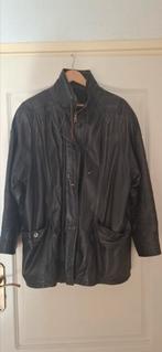 Leren jas dames maat 42 (ziet er goed uit), Ophalen of Verzenden, Gedragen, Maat 42/44 (L), Zwart