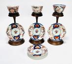 41. Imari porseleinen kop-en-schotels, 18e eeuw, Japan