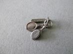 Oude bedel zilver Kam, Spiegel en Borstel, Verzenden, Zilver, Hanger