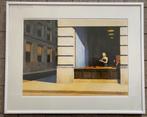 Edward Hopper print van schilderij New York Office , 50x40cm