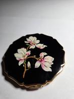 oude tratton cloisonne magnolia poederdoos, Verzenden