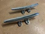 Grand Banks brons verchroomde kikkers - 2 stuks, Watersport en Boten, Bootonderdelen, Ophalen of Verzenden, Gebruikt, Dekbeslag
