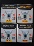 Set van 4 LUCDD Smart GU10 LED Lampen, Ophalen, Led-lamp, Minder dan 30 watt, Soft of Flame