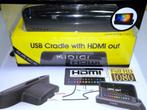 HTC EVO 3D KiDiGi USB Lader Charging Cradle Docking Adapter, Ophalen of Verzenden, Nieuw, Overige typen, HTC of Qtek