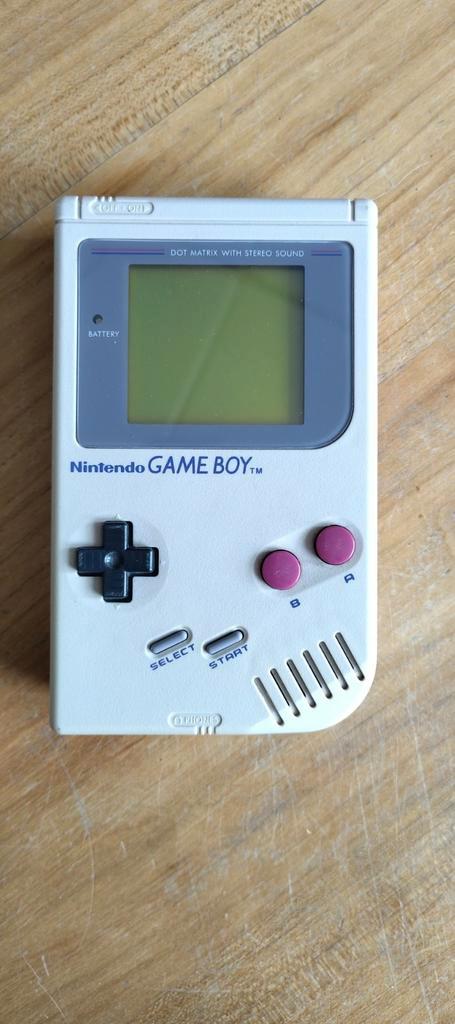 Game boy Classic DMG-01 in nette staat gameboy, Spelcomputers en Games, Spelcomputers | Nintendo Game Boy, Zo goed als nieuw, Game Boy Classic