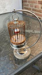 Vintage klokje met vogeltje, Ophalen of Verzenden