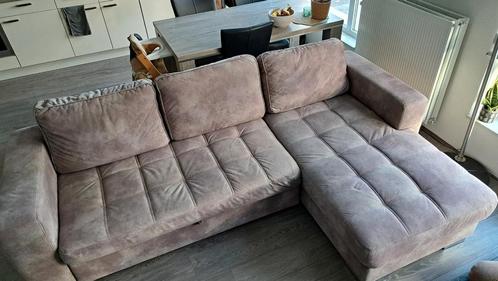 Heerlijke zithoek en slaap hoekbank | cappuccino, Huis en Inrichting, Banken | Complete zithoeken, Zo goed als nieuw, Ophalen