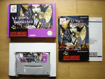 Castlevania Vampire Kiss Snes beschikbaar voor biedingen