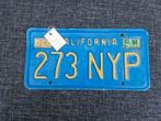 California Kentekenplaat USA Nummerbord Nummerplaat License, Ophalen of Verzenden, Gebruikt, Auto's