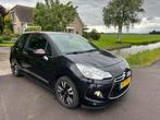 Citroën DS3 1.6 So Chic  Leer Navi PDC Hdif 2012 Zwart, Voorwielaandrijving, 28 km/l, 4 cilinders, Zwart