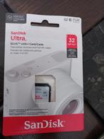 SanDisk Ultra, Audio, Tv en Foto, Fotografie | Geheugenkaarten, Ophalen of Verzenden, Zo goed als nieuw, SanDisk, Fotocamera