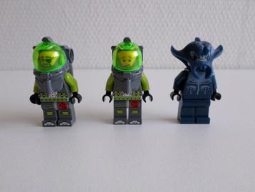 3 Lego Atlantis Minifiguren (zonder ovp) beschikbaar voor biedingen