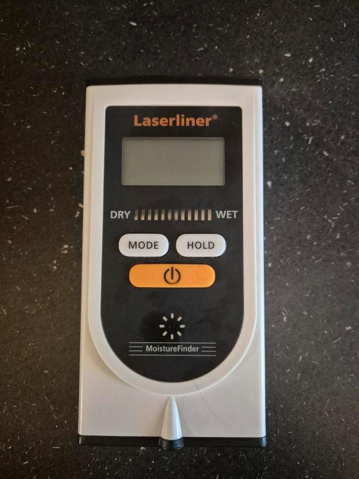 Laserliner MoistureFinder Vochtmeter, Doe-het-zelf en Verbouw, Meetapparatuur, Gebruikt, Vocht of Vloeistof, Ophalen of Verzenden