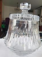Zwaar kristallen bowl pot, Antiek en Kunst, Ophalen of Verzenden