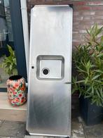 Aanrechtblad met spoelbak rvs, Ophalen, 150 tot 200 cm, Zo goed als nieuw, Minder dan 100 cm