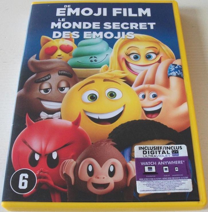 Dvd *** EMOJI FILM ***, Cd's en Dvd's, Dvd's | Kinderen en Jeugd, Zo goed als nieuw, Film, Avontuur, Vanaf 6 jaar, Ophalen of Verzenden