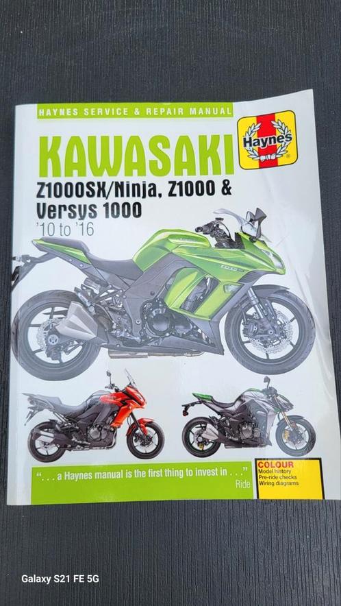 Haynes werkplaatshandboek handboek Z1000SX/Ninja/Versys 1000, Boeken, Motoren, Zo goed als nieuw, Ophalen of Verzenden