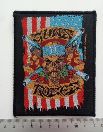 GUNS N' ROSES zeldzame 1993 vintage patch 146 - 9x11.5 cm beschikbaar voor biedingen
